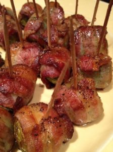 bacon-sprouts